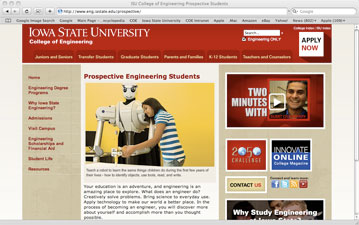 Prospective students home page